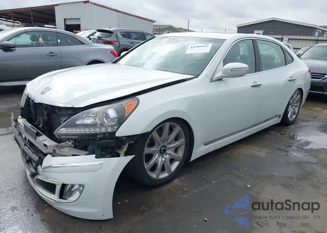 2013 Hyundai Equus Signature из США, поврежденный, VIN KMHGH4JH8DU065949